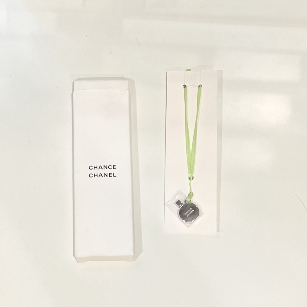 NIB Chanel bracelet with silver Chance pendant